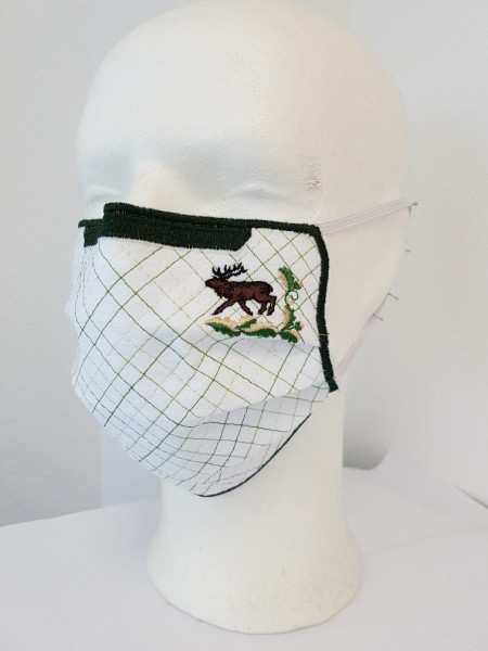 Hirsch - Behelfs-Mund-Nase-Maske